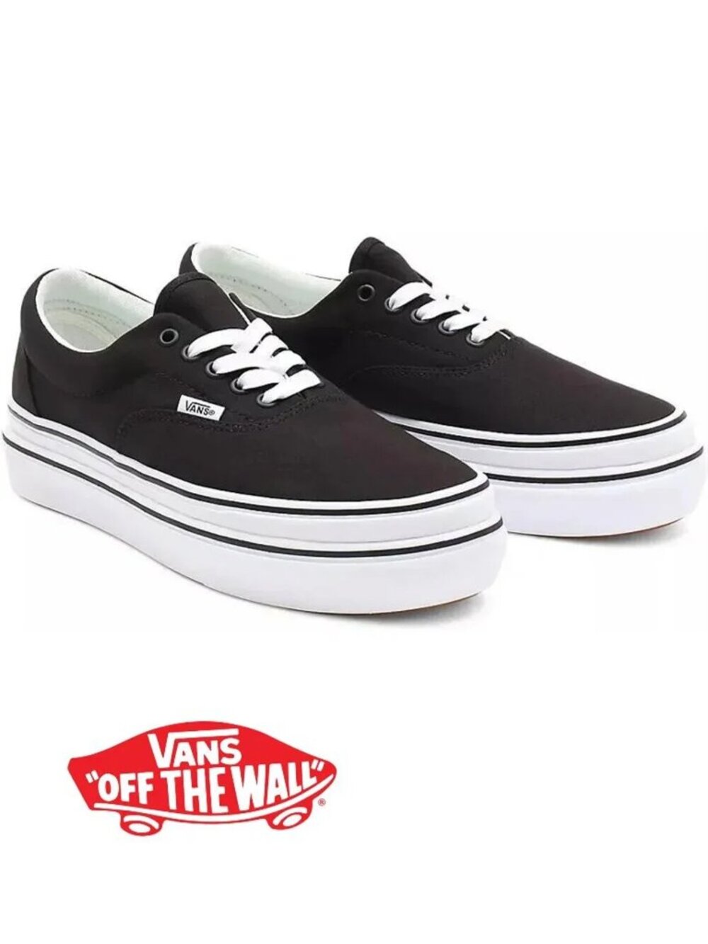 Vans Off the Wall Sneakers Shoes Super ComfyCush Platform Era NWOT UNISEX